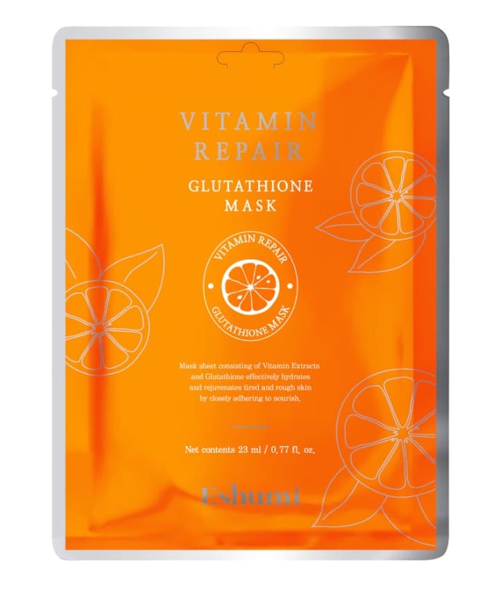 Vitamin Repair Glutathione Rozświetlająca maska w płachcie z glutationem