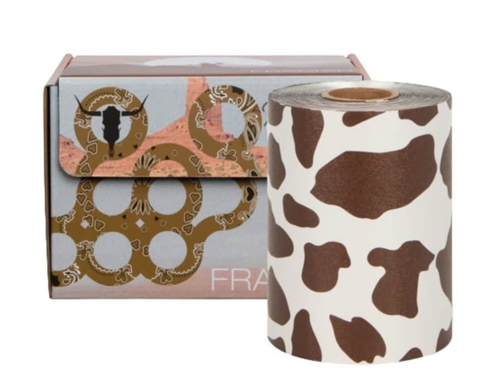 Folia fryzjerska Embossed Roll Medium Yeehaw, 100m