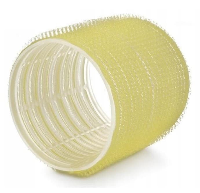 Wałki Do Włosów Rzepy Żółte 63mm
