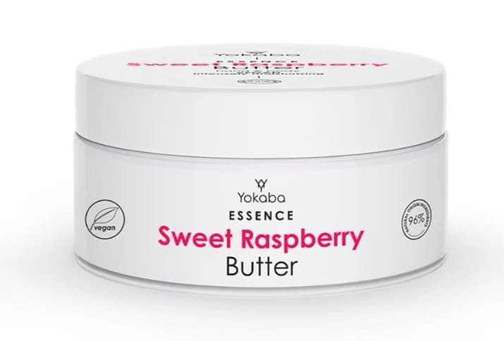 Yokaba Sweet Raspberry Masło nawilżające do dłoni i ciała