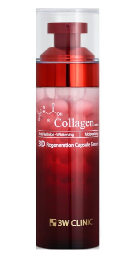 Collagen 3D Regeneration Capsule Serum do twarzy z kolagenowymi kapsułkami