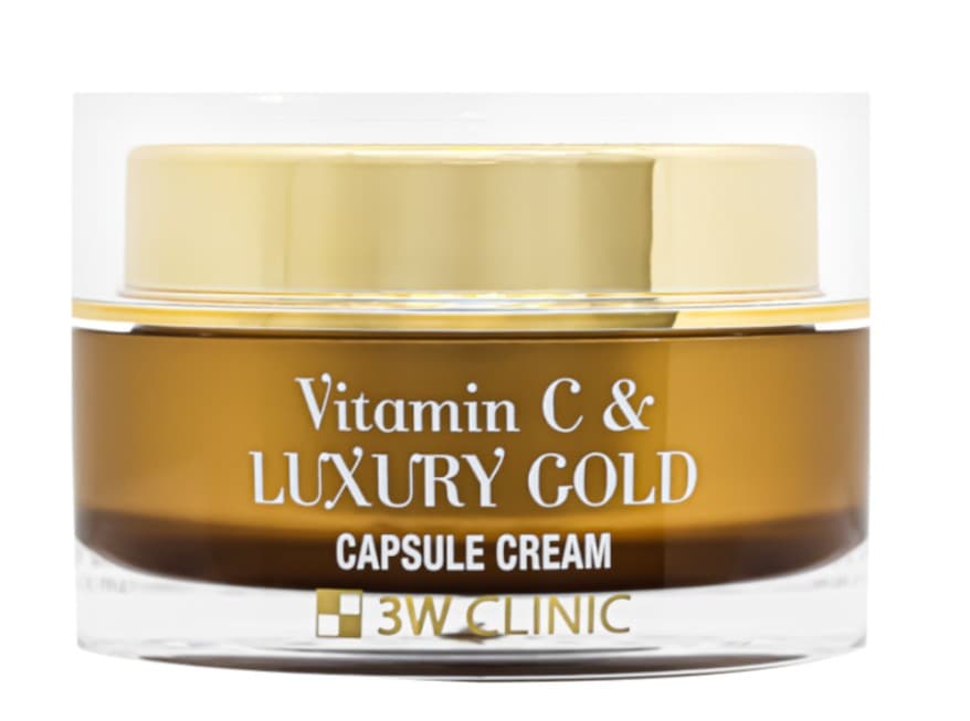 Vitamin C & Luxury Gold Capsule Cream Rozświetlający krem do twarzy z witaminą C i złotem