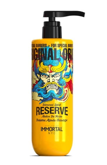 RESERVE Samurai Spirit Aftershave Balsam po goleniu z wodą kolońską