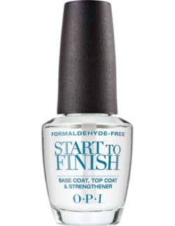 Start to Finish Base & Top Coat Podkład, topcoat i naturalna odżywka wzmacniająca