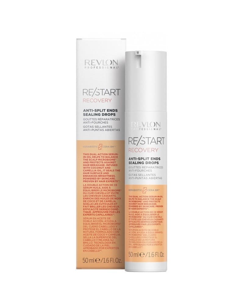 Revlon Restart Recovery Sealing Drops Krople scalające końcówki włosów