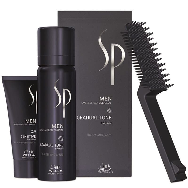 WELLA SP MEN GRADUAL TONE Zestaw przywracający kolor włosom, brown