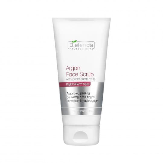 Arganowy peeling do twarzy z komórkami macierzystymi