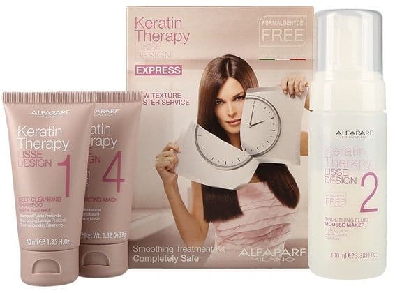 Keratin Therapy Smoothing Treatment Kit, Zestaw do keratynowego prostowania włosów