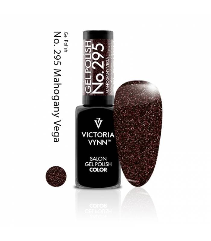 Gel Polish Color Lakier hybrydowy 295 Mahogany Vega
