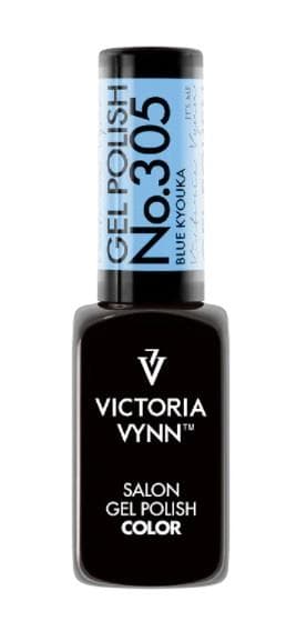 Gel Polish Color Lakier hybrydowy 305 Blue Kyouka