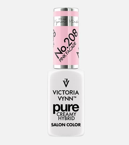 Pure Creamy Hybrid Lakier hybrydowy 208 Pink Facade