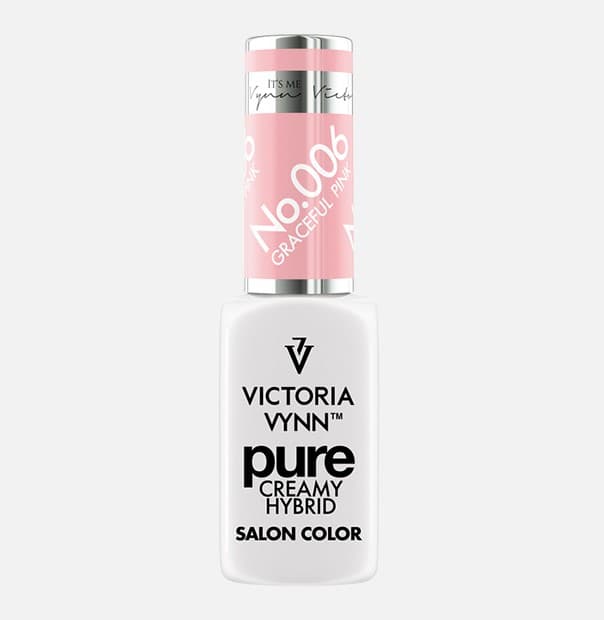 Pure Creamy Hybrid Lakier hybrydowy 006 Gracefuly Pink