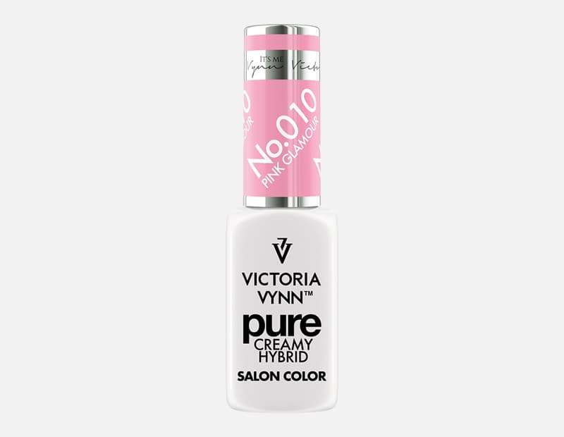 Pure Creamy Hybrid Lakier hybrydowy 010 Pink Glamour