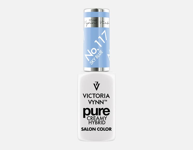 Pure Creamy Hybrid Lakier hybrydowy 117 Sky Blue