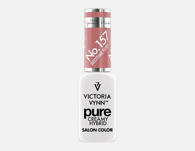 Pure Creamy Hybrid Lakier hybrydowy 157 Bedtime Flirt
