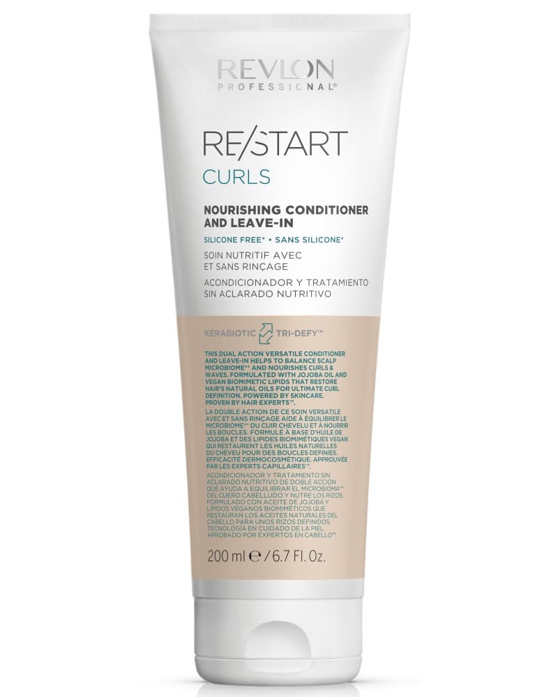 Revlon Restart Curls Nourishing Conditioner & Leave In odżywka o podwójnym działaniu
