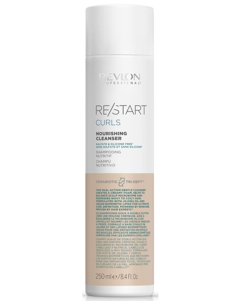 Revlon Restart Curls Szampon Odżywczy Do Włosów Kręconych
