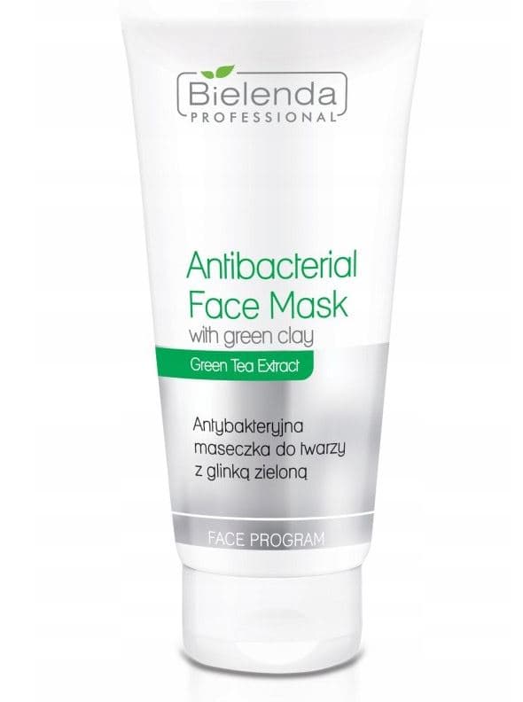Antibacterial Face Mask antybakteryjna maseczka do twarzy z glinką zieloną