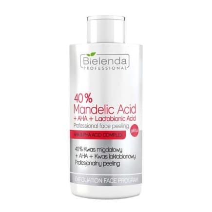40% Kwas Migdałowy + AHA + Kwas Laktiobionowy Profesionalny peeling