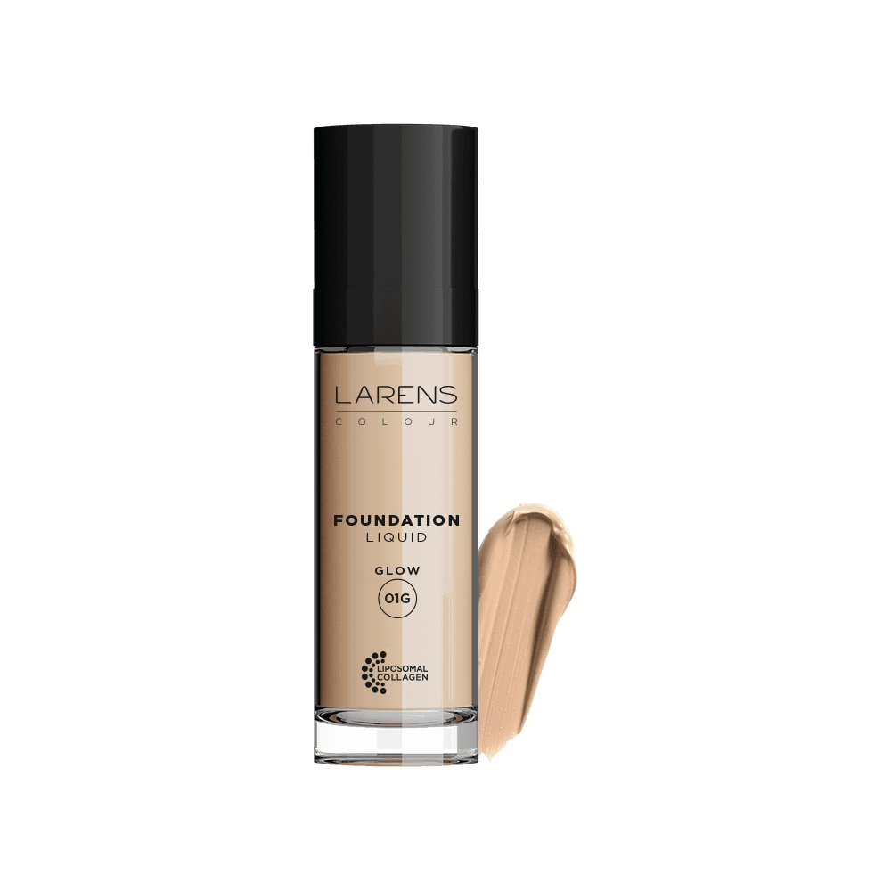 Liquid Foundation Glow, Podkład rozświetlający 01