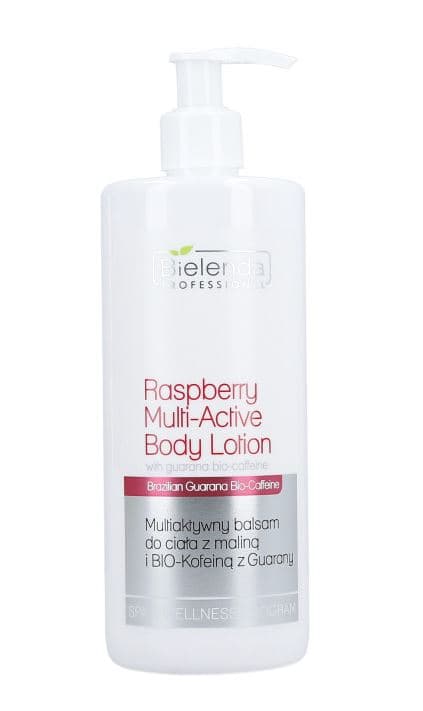 Multiaktywny balsam do ciała z maliną i BIO kofeiną z Guarany