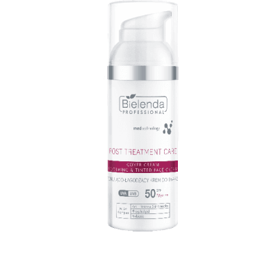 Bielenda Post Treatment Care Krem łagodzący Cover Cream spf 50