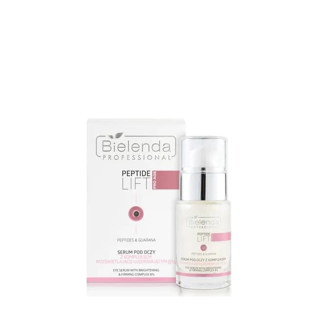 Peptide Lift serum pod oczy z kompleksem rozświetlająco-ujędrniającym 8%