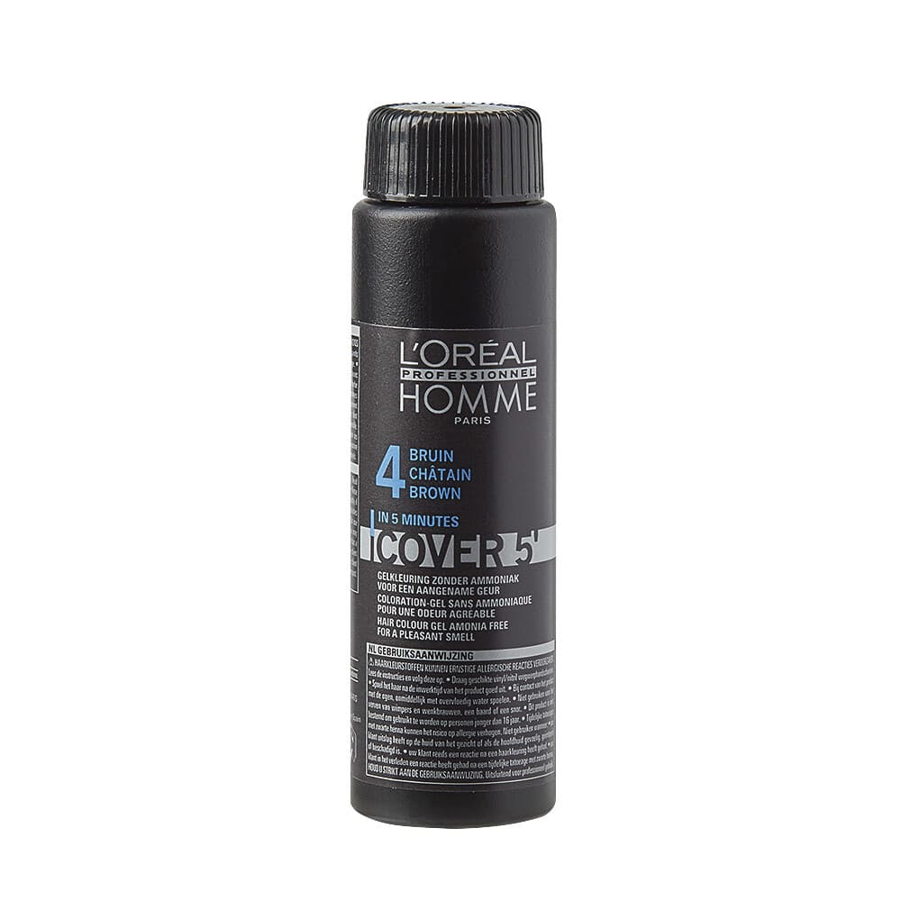 Loreal Homme Cover 5, żel do koloryzacji włosów dla mężczyzn nr 4