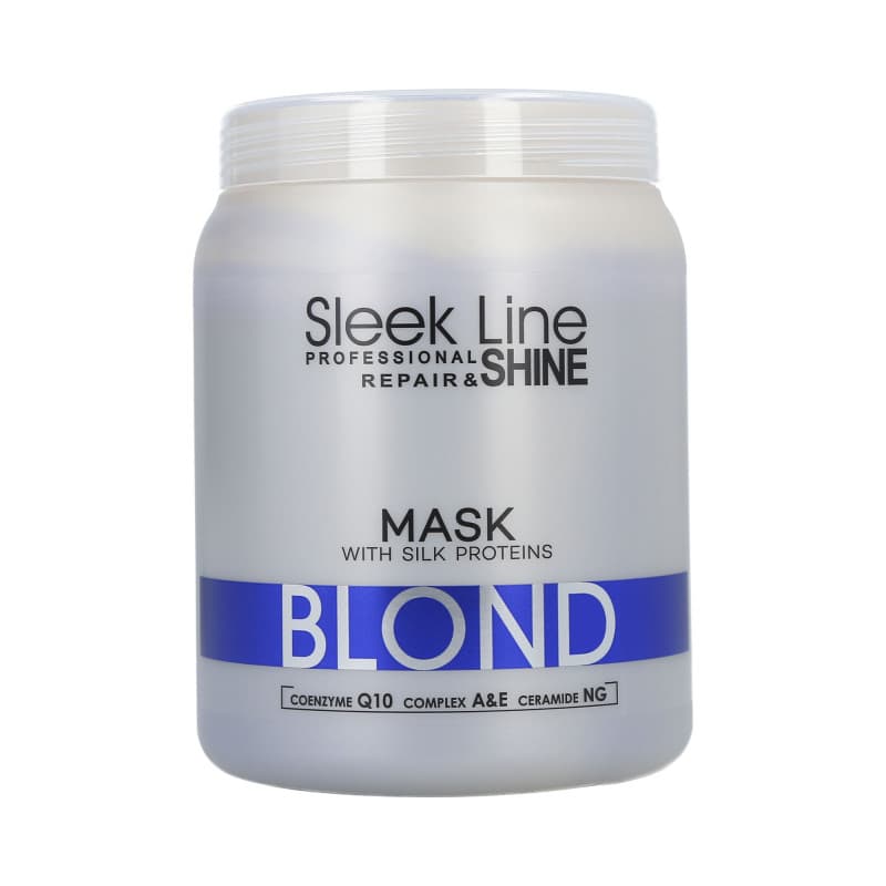 Sleek Line Blond Maska z jedwabiem do włosów blond i siwych