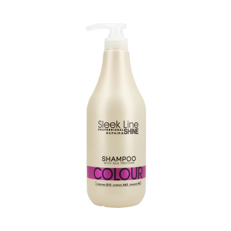 Sleek Line Colour Szampon do włosów farbowanych