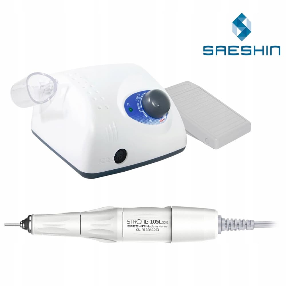 Profesjonalna Frezarka Do Paznokci Strong 210/ White 50W