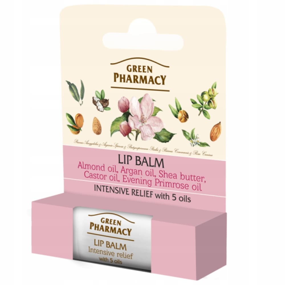 Zmiękczający Balsam Pomadka Do Ust 5 Olejków Wit E SPF 10