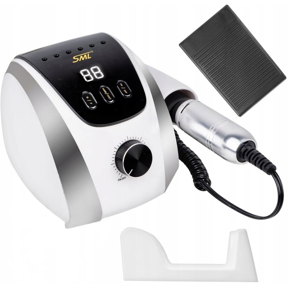 Profesjonalna Frezarka Do Paznokci Manicure Pedicure Zestaw EV13 68W Silver