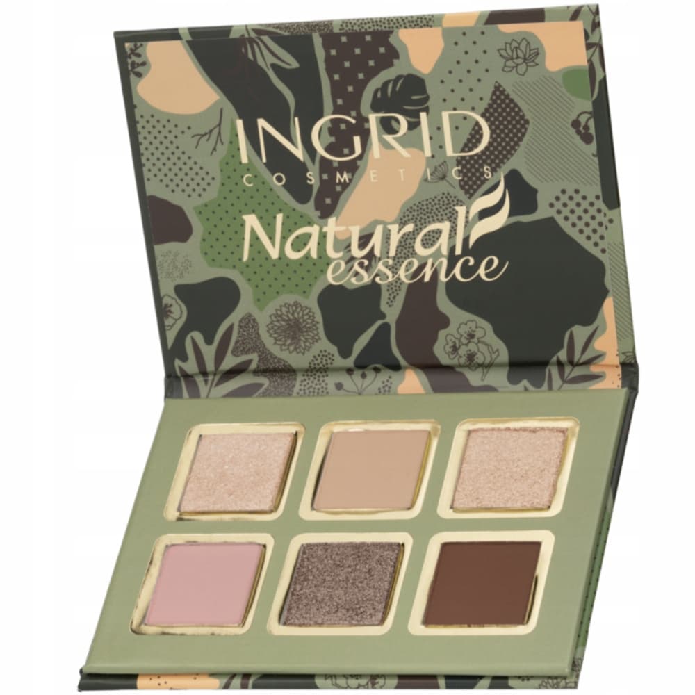 Ingrid Natural Essence Paleta Cieni Do Powiek Mat Błysk Secret Of The East
