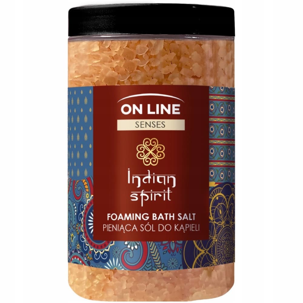 Senses Indian Spirit Pieniąca Sól Do Kąpieli Olejek Moringa