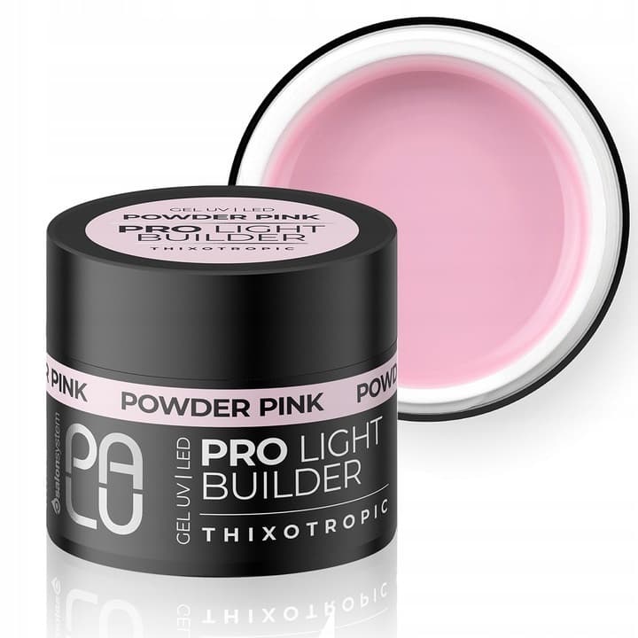 Pro Light Builder Gel UV/LED Żel Budujący Powder Pink Subtelny Róż