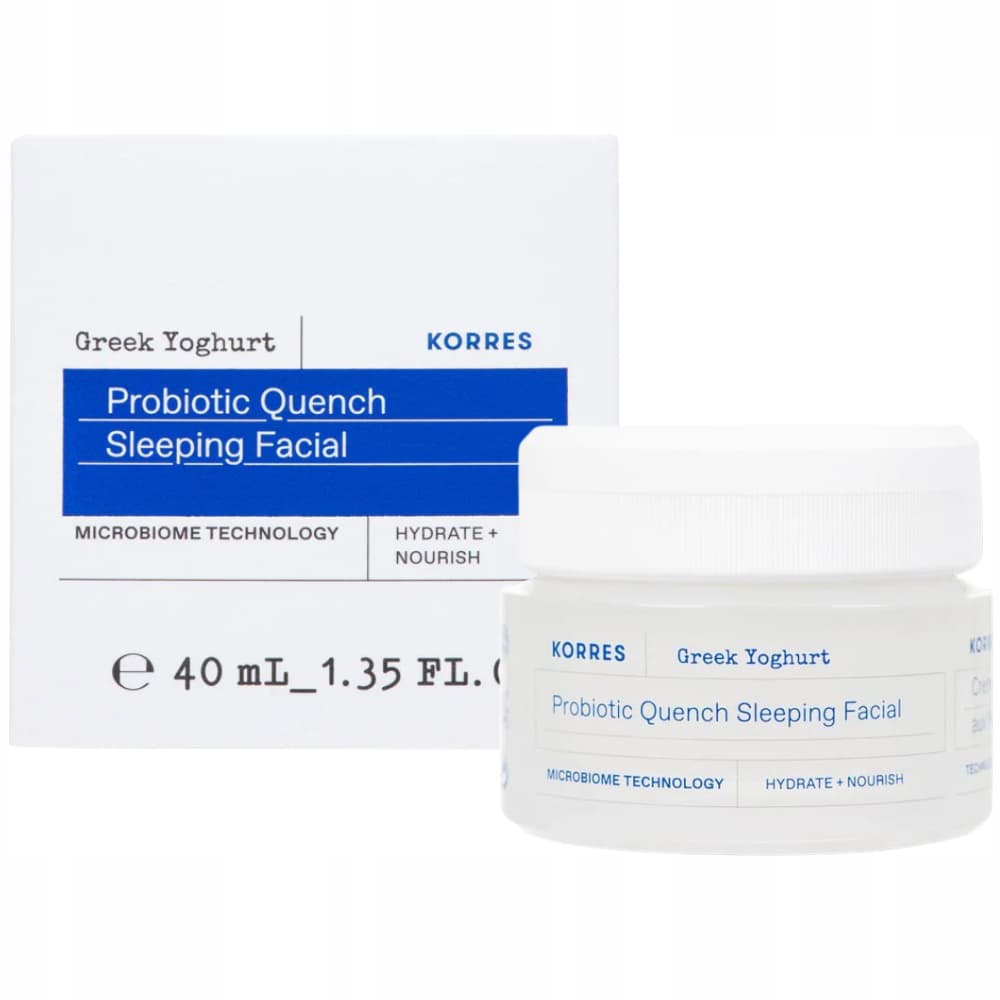 Greek Yoghurt Probiotic Quench Sleeping Facial odżywczy krem na noc z probiotykami