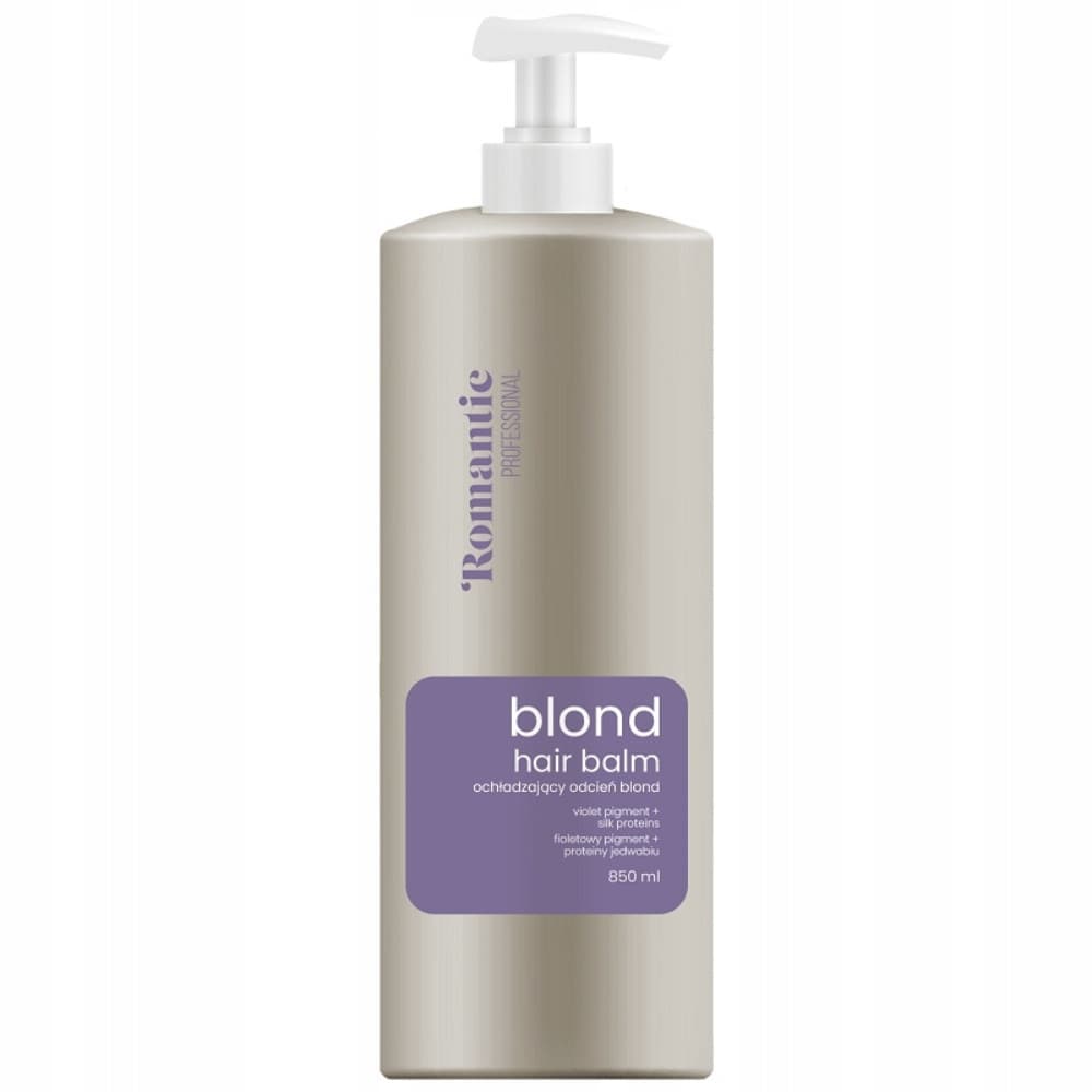 Blond Nawilżający Balsam Do Włosów Ochładzający Kolor Jedwab