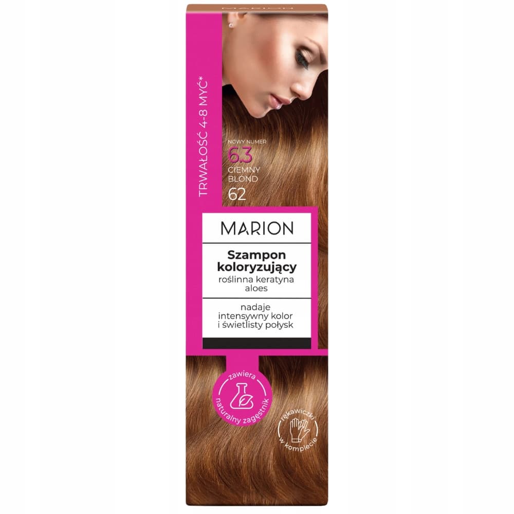 Szampon Koloryzujący Do Włosów Szamponetka 6.3 Ciemny Blond