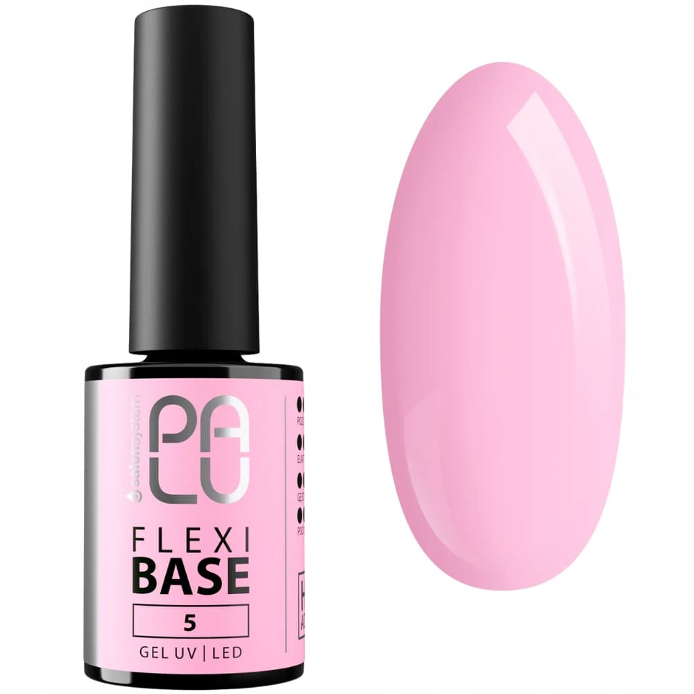 Flexi Base Elastyczna Baza Hybrydowa Do Paznokci Manicure Twarda 5