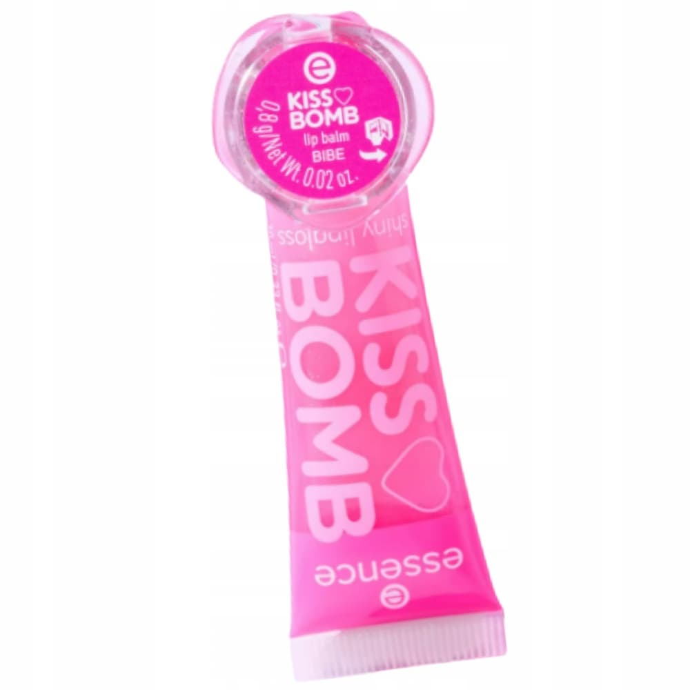 Kiss Bomb Shiny Lipgloss Błyszczyk i Balsam Do Ust w Pierścionku 01