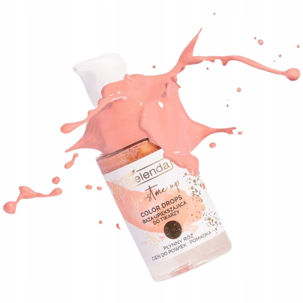 Boost Me Up Color Drops 3w1 Upiększająca Baza Pod Makijaż Coral