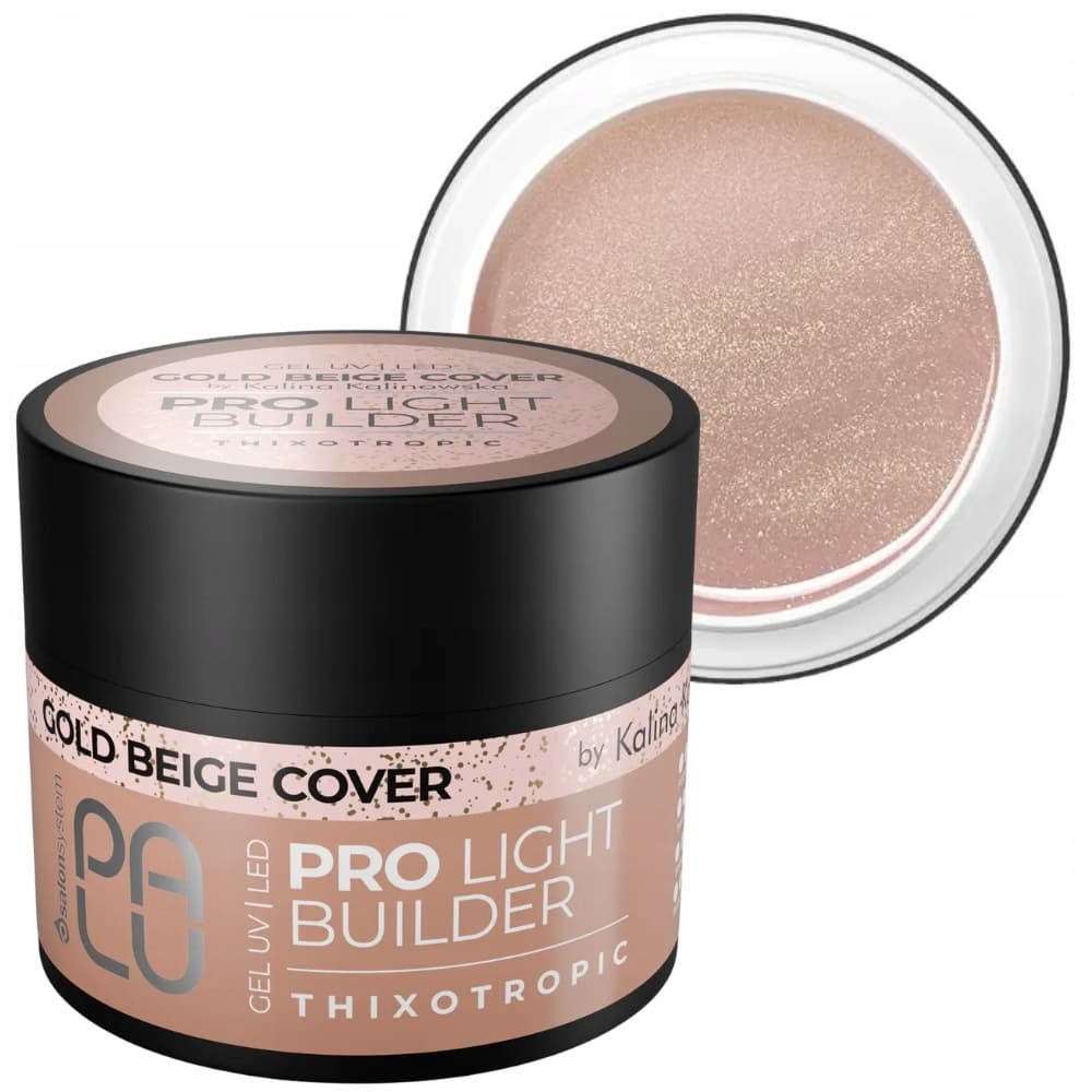 Pro Light Builder Żel Budujący Do Paznokci Gold Beige Cover Połysk