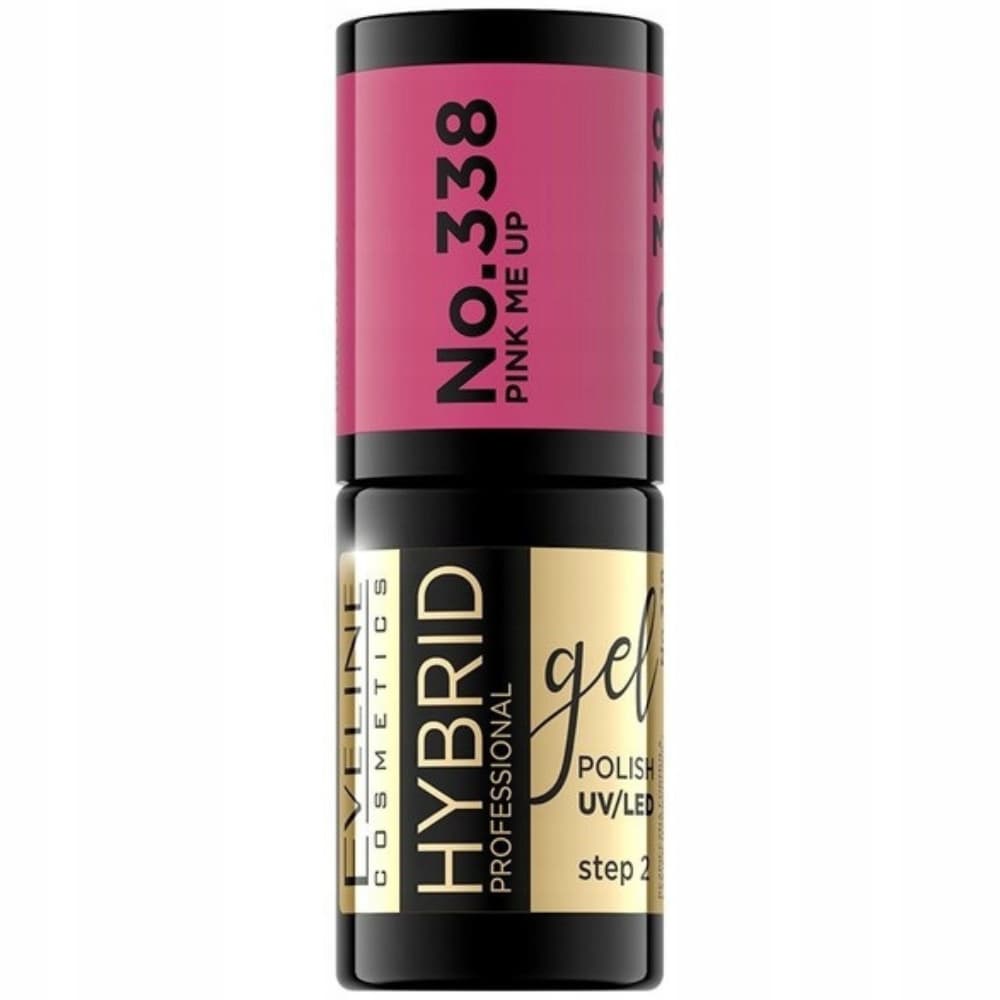 Eveline Hybrid Lakier Hybrydowy Do Paznokci Różowy 338 Pink Me Up