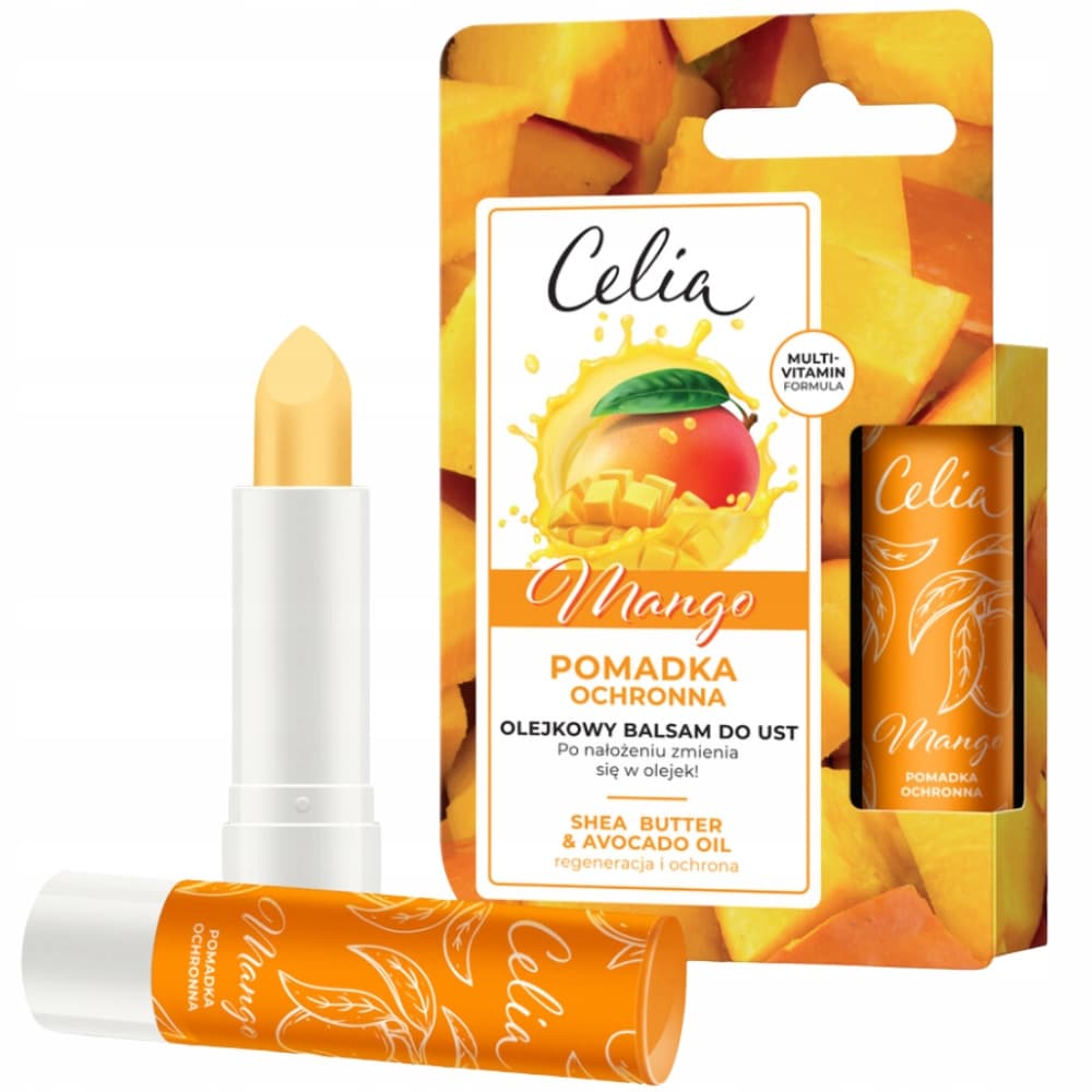 Nawilżająca Pomadka Ochronna Bezbarwny Olejkowy Balsam Do Ust Mango