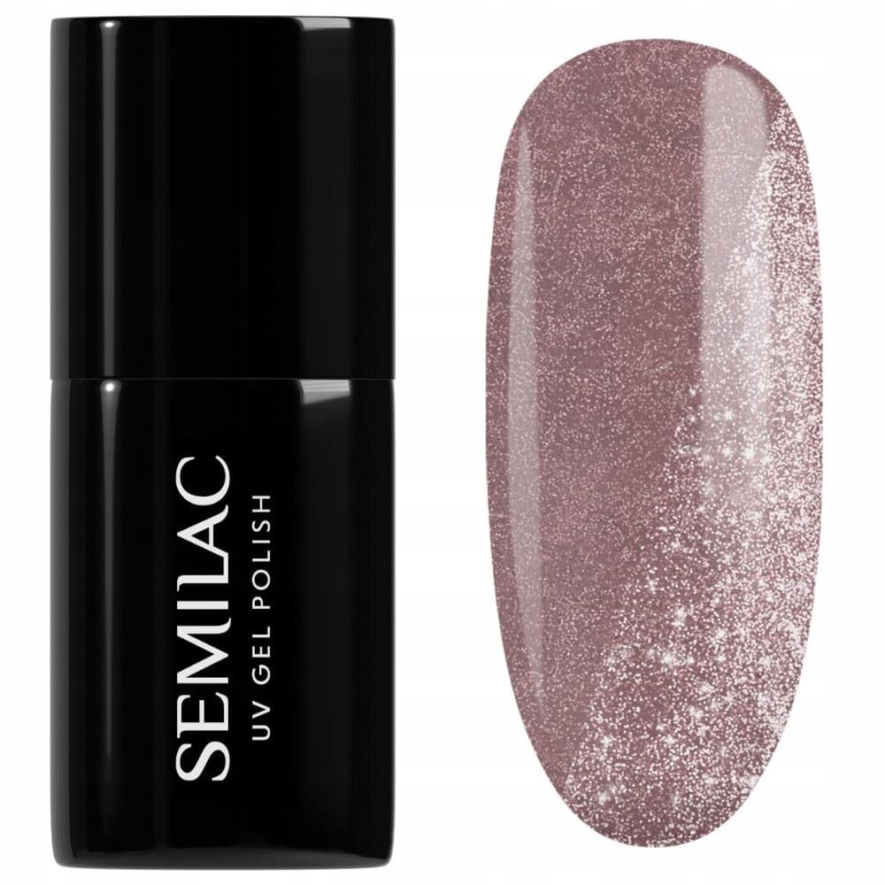 Lakier Hybrydowy Do Paznokci Manicure Brokat 395 Dawn till Dusk