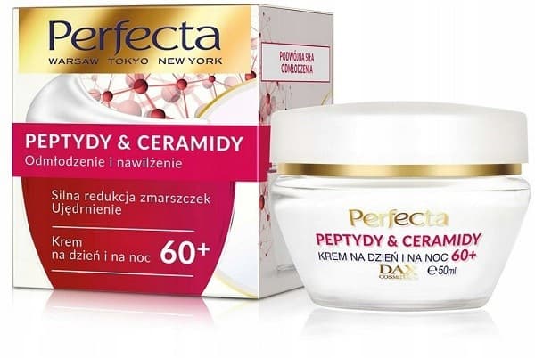 Peptydy Ceramidy Krem Do Twarzy Dzień Noc 60+