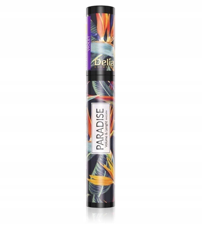Delia Fioletowy Tusz Do Rzęs Mascara Paradise Violet Długość Objętość