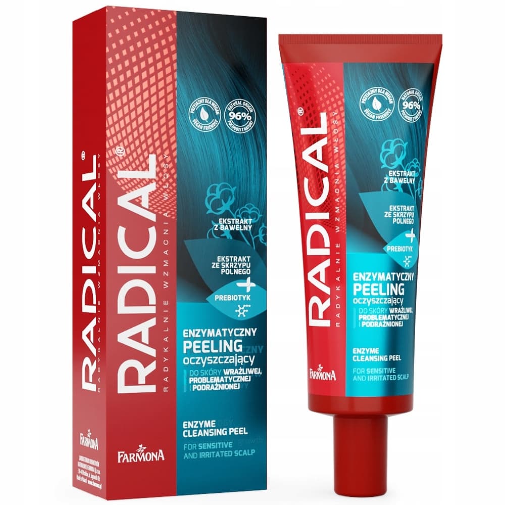 Radical Oczyszczający Peeling Enzymatyczny Do Skóry Głowy Podrażnionej