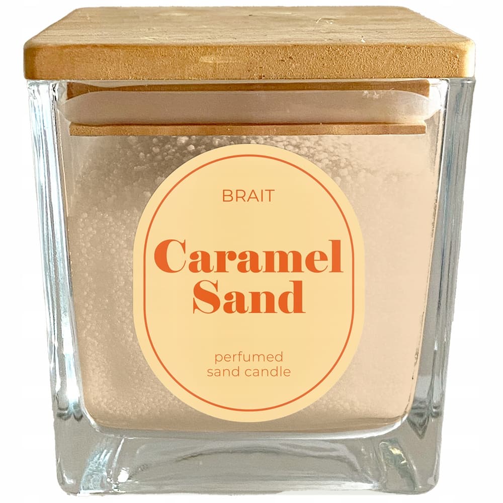 Świeca Zapachowa Piaskowa Aromaterapia Carmel Sand Karmelowa